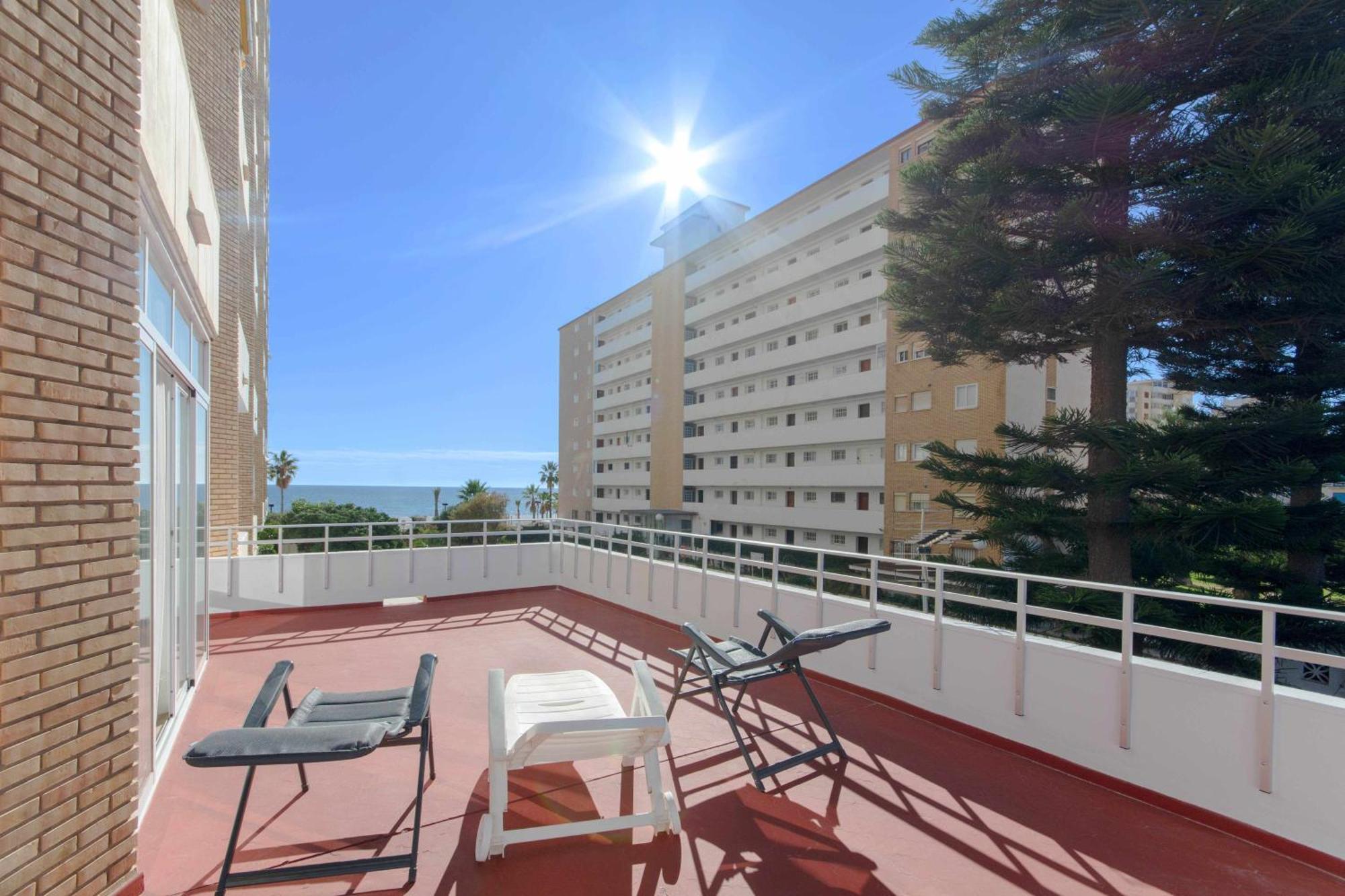 Ronda 3 Con Enorme Terraza Soleada Lägenhet Fuengirola Exteriör bild